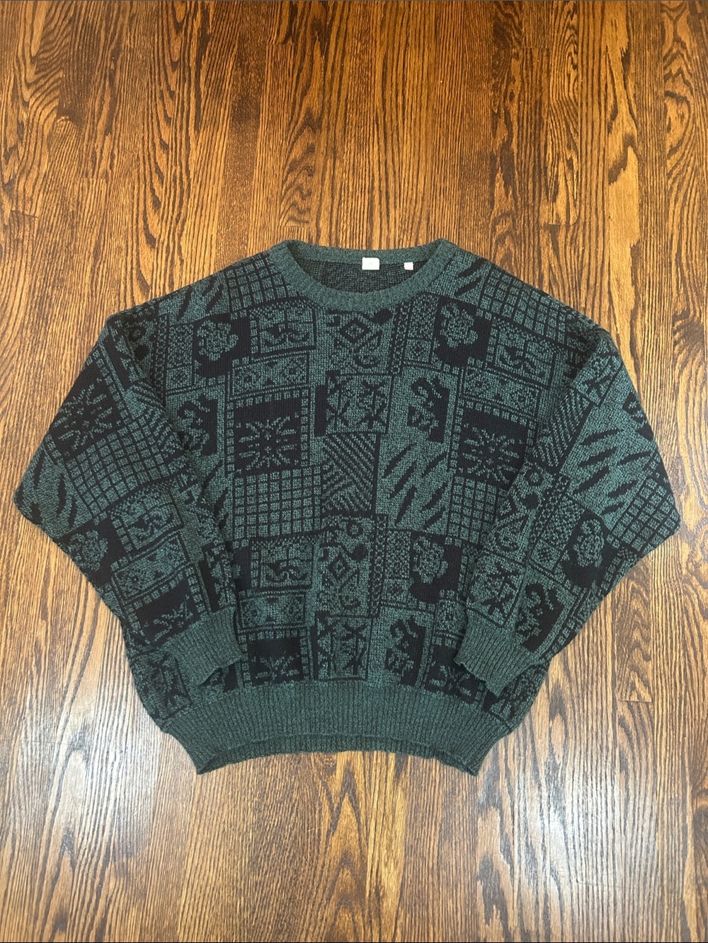Vintage 90s Wool Blend Knit Sweater